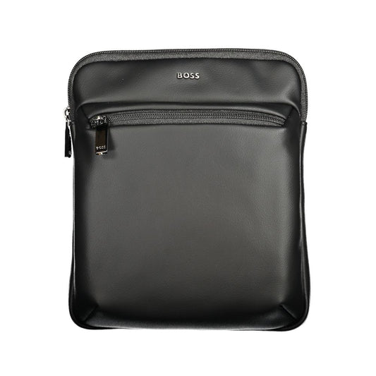 Hugo Boss Black Polyurethane Men's Shoulder Bag