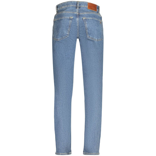 Hugo Boss Blue Cotton Men's Jeans