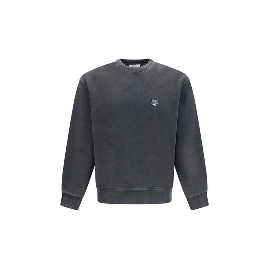 Maison Kitsuné Gray Cotton Sweatshirt