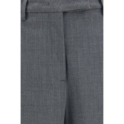The Latest Gray Polyester Dress Pants