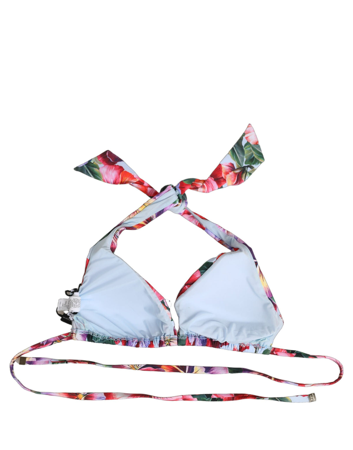 Dolce & Gabbana Bikinioberteil mit mehrfarbigem Blumenmuster