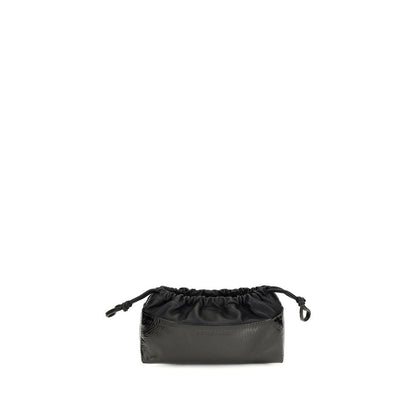 Pierre Hardy Black Calf Leather Bos Taurus Shoulder Bag