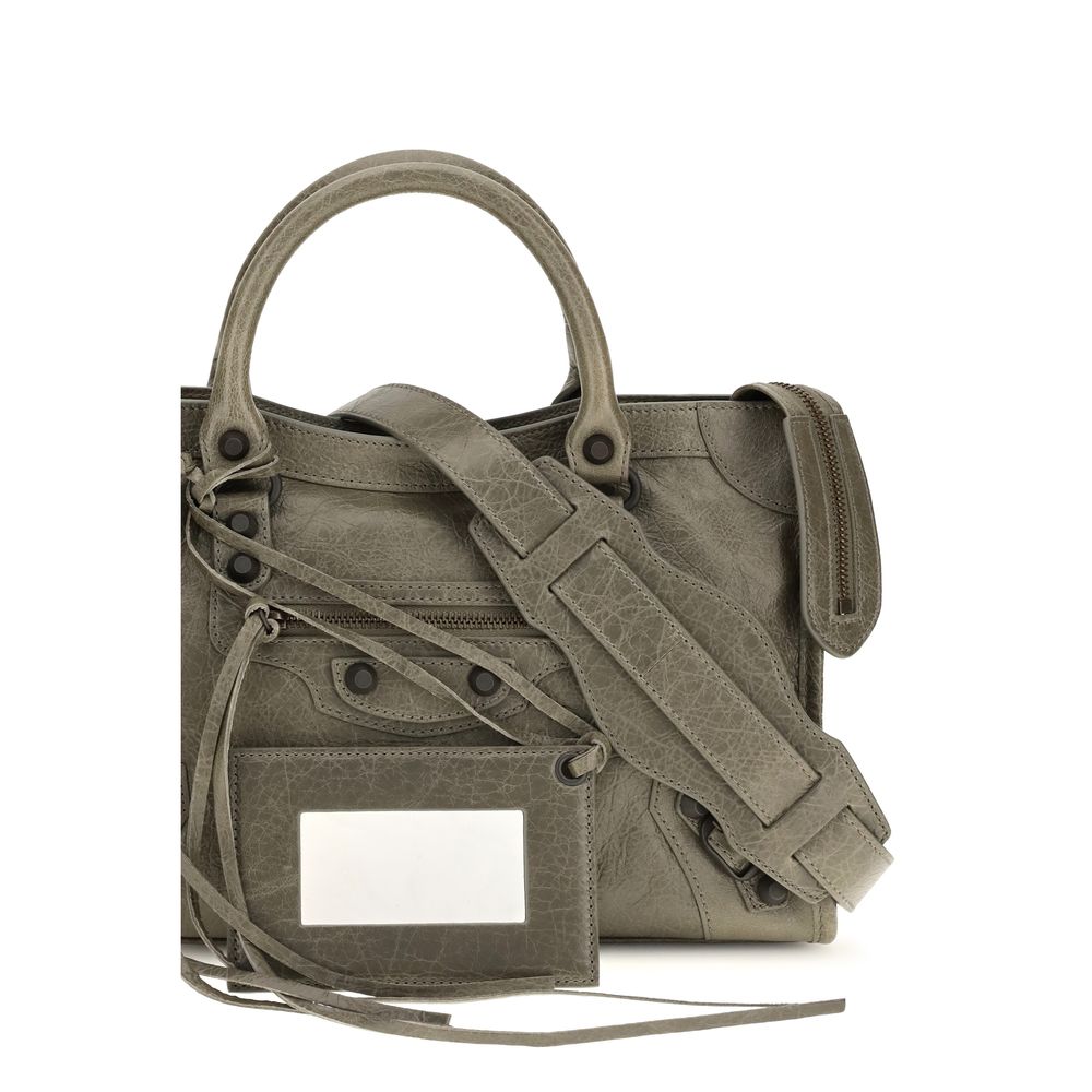 Balenciaga Bicolor Lamb Ovis Aries Handbag