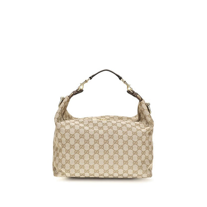 Gucci Beige Fabric Shoulder Bag