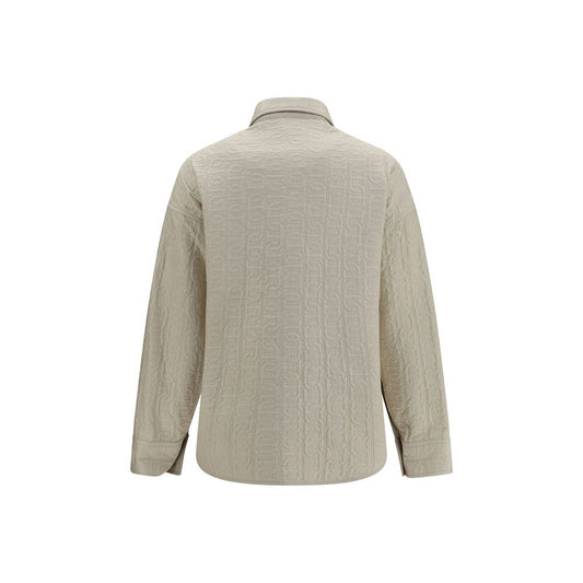 Moncler Beige Polyamide Full-Length Jacket