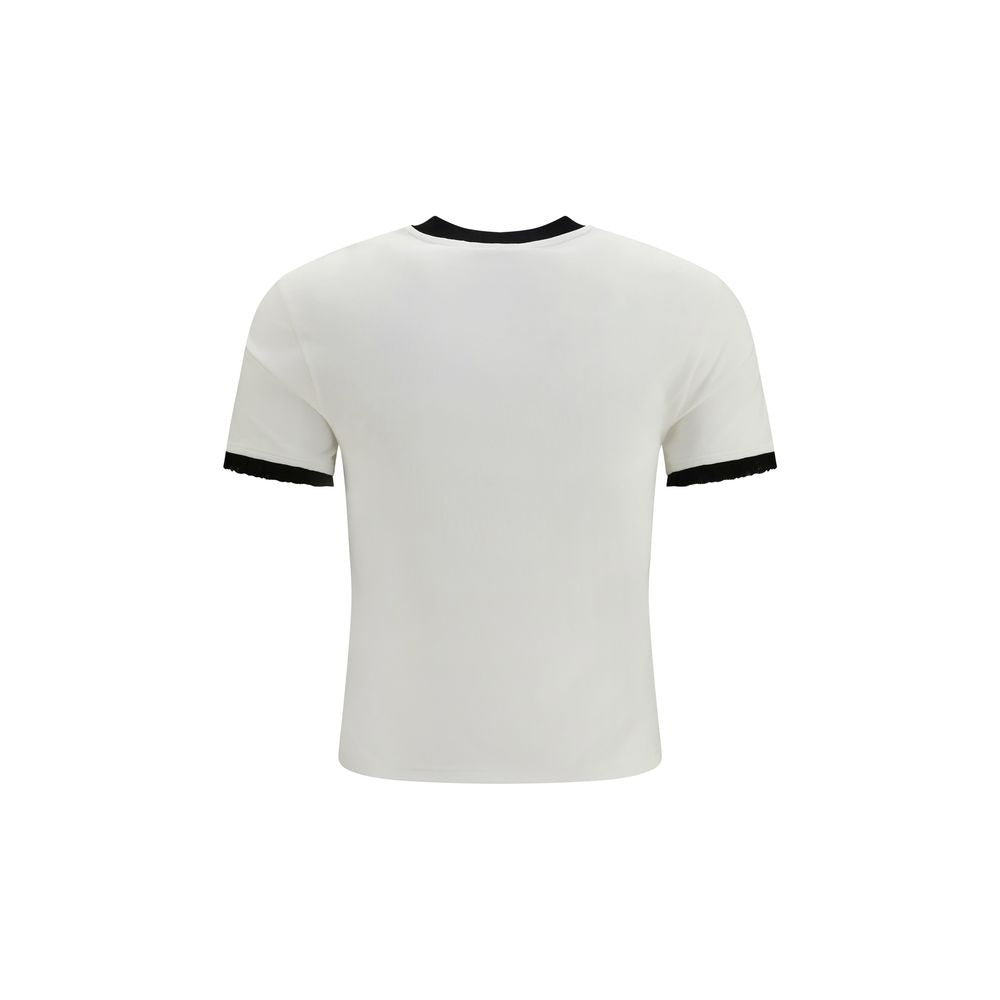 Gucci White Cotton T-Shirt