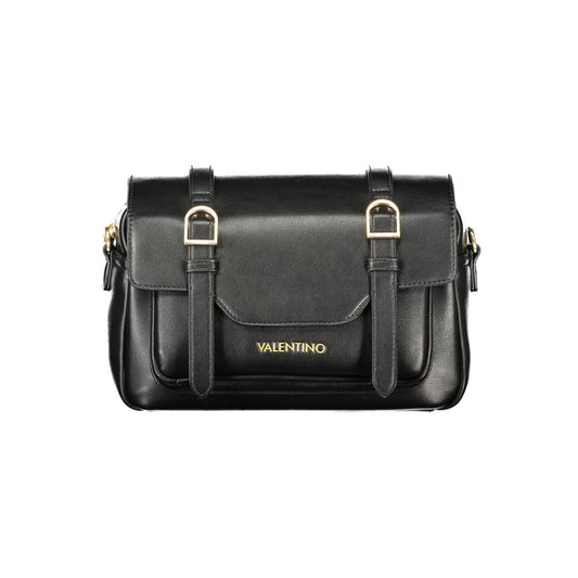 Mario Valentino Black Polyurethane Women's Bag