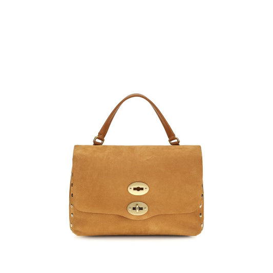 Zanellato Beige Suede Leather Handbag