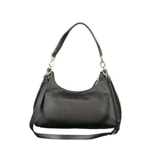 Mario Valentino Black Polyurethane Womens Bag