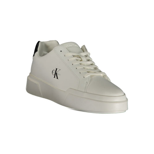 Calvin Klein White Polyurethane Women's Sneaker