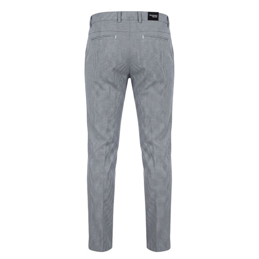 Trussardi Jeans Blue Flax Men Pant