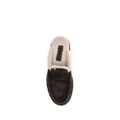 Pedro García Brown Calf Leather Bos Taurus Mules