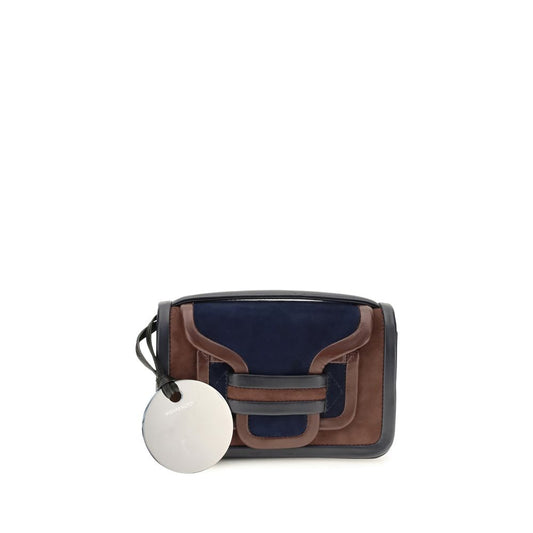 Pierre Hardy Brown Calf Leather Bos Taurus Shoulder Bag