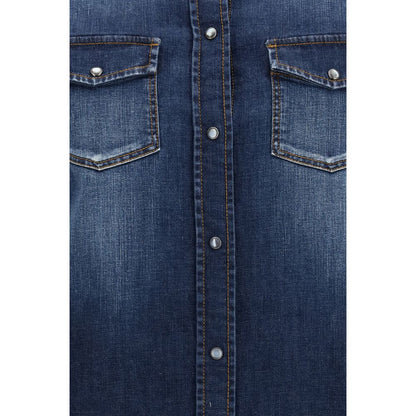 Jacob Cohen Blue Denim Shirt