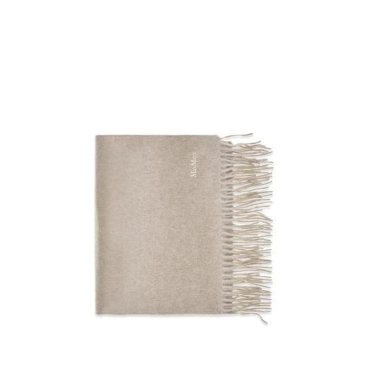 Max Mara Beige Cashmere Scarf
