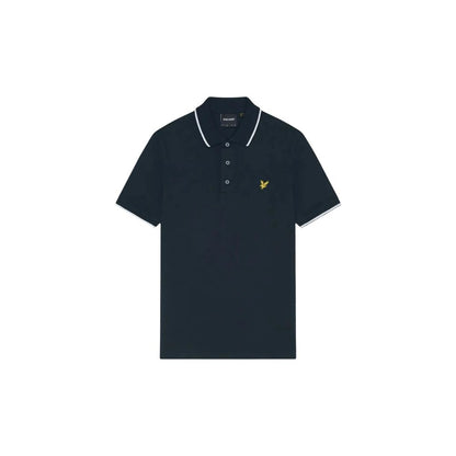 Lyle & Scott Blue Cotton Polo Shirt