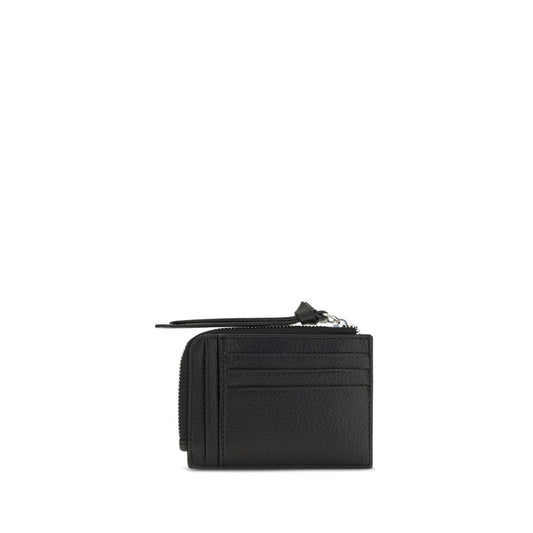 Vivienne Westwood Black Calf Leather Bos Taurus Wallet
