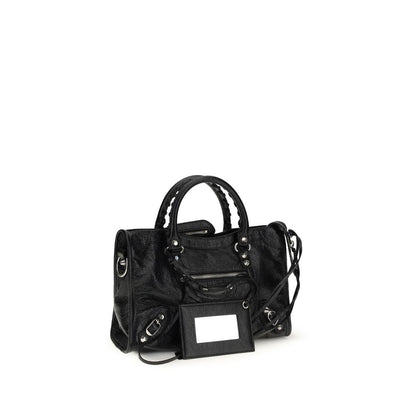 Balenciaga Black Lamb Ovis Aries Shoulder Bag