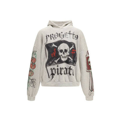 PDF Channel Gray Cotton Sweatshirt