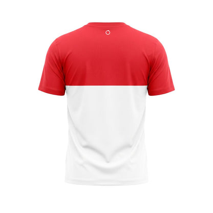 Trussardi Beachwear Weißes Baumwoll-T-Shirt für Herren