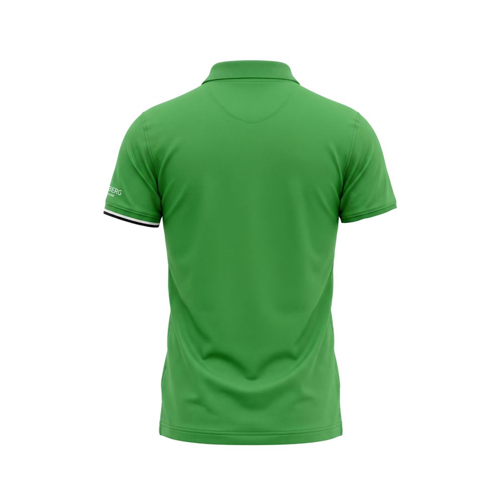 Iceberg Grünes Poloshirt aus Baumwolle für Herren
