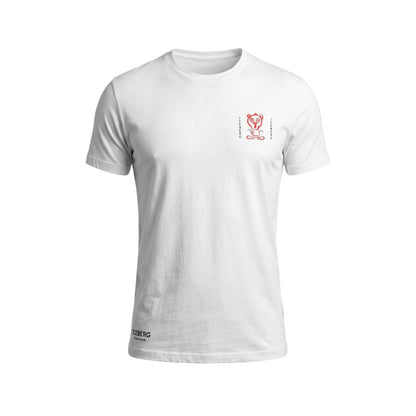 Iceberg Weißes Herren-T-Shirt aus Baumwolle