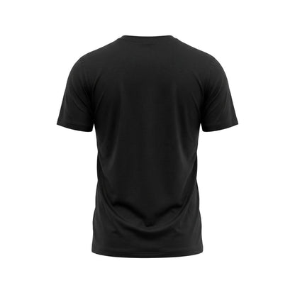 Iceberg Schwarzes Herren-T-Shirt aus Baumwolle