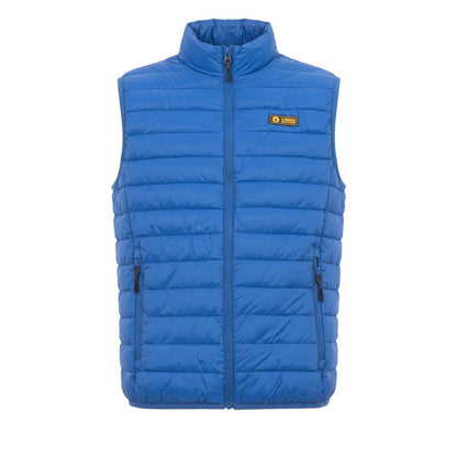 Ciesse Outdoor Blue Polyester Men Sleeveless Jacket