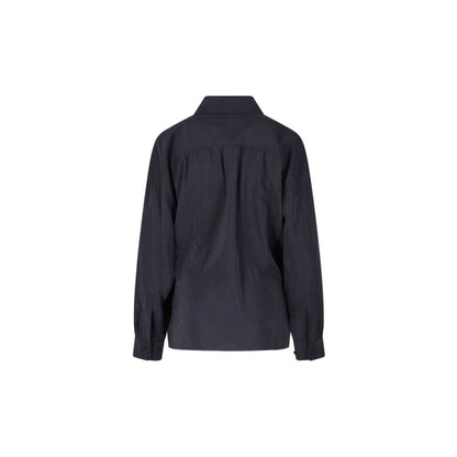 Lemaire Black Polyamide Shirt