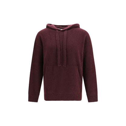 Laneus Bordeaux Cashmere Hoodie