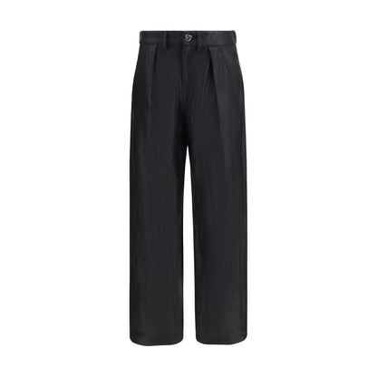 Kristina Ti Black Polyester Casual Pants