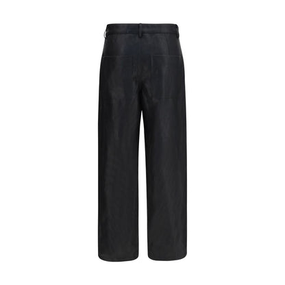 Kristina Ti Black Polyester Casual Pants