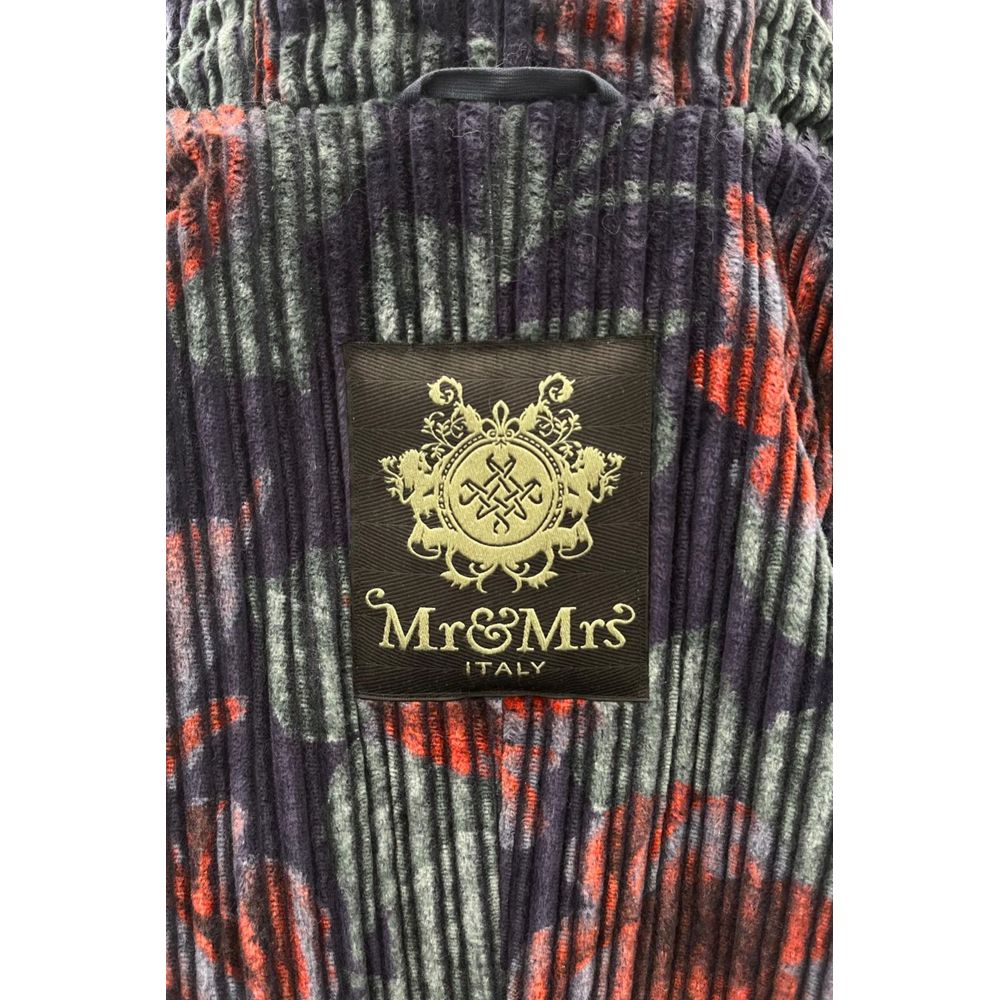 Mr&Mrs Italy Blue Cotton Women's Jacket