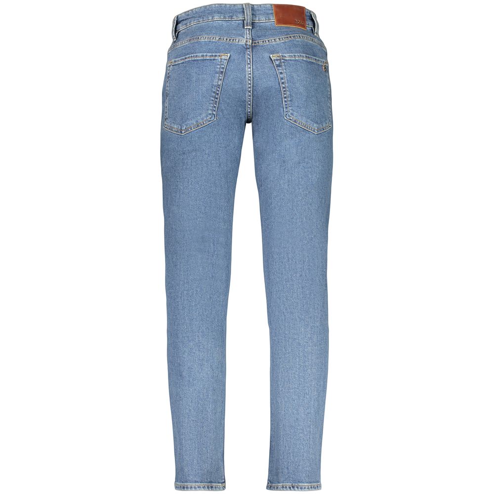 Hugo Boss Blue Cotton Herrenjeans
