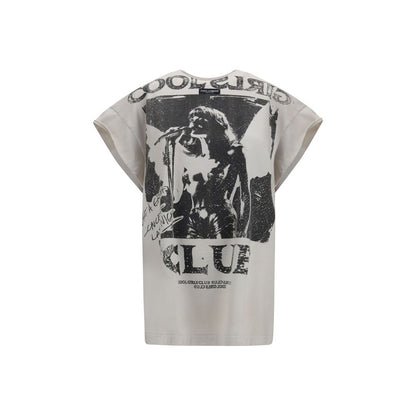 Dolce & Gabbana Gray Cotton T-Shirt