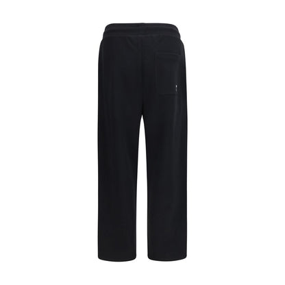 Ami Paris Black Cotton Joggers (Workout Pants)