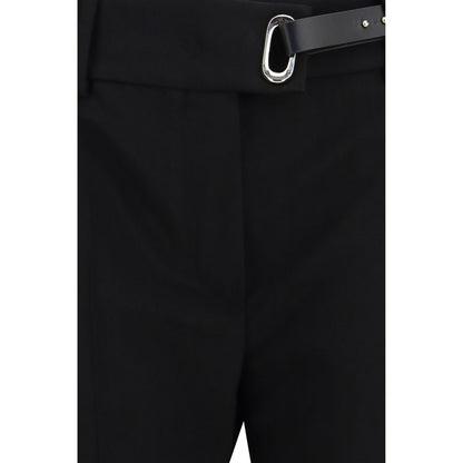 Max Mara Black Viscose Casual Pants