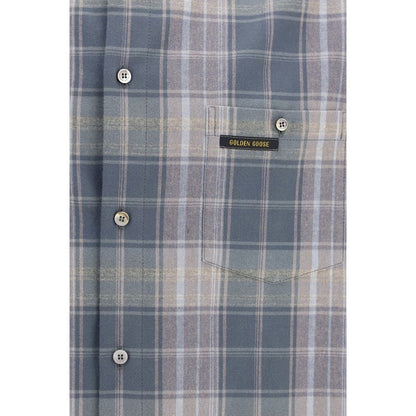 Golden Goose Multicolor Cotton Pattern Shirt