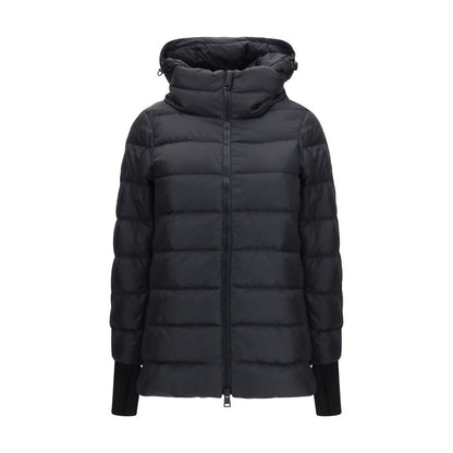 Herno Black Polyester Full-Length Jacket