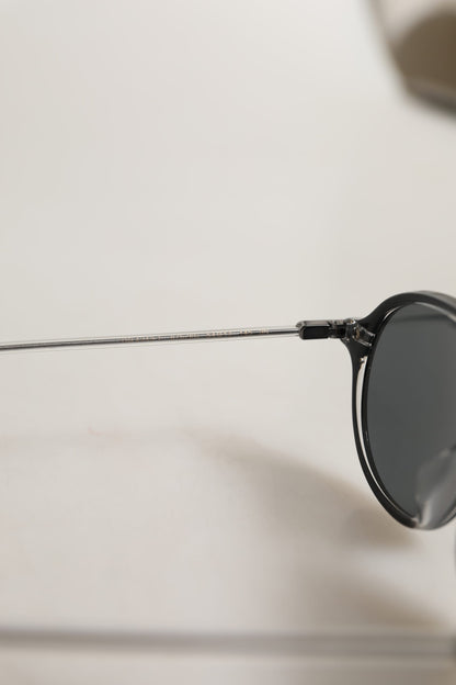 Dolce & Gabbana Black Acetate Frame DG4343F Bridge Detail Sunglasses