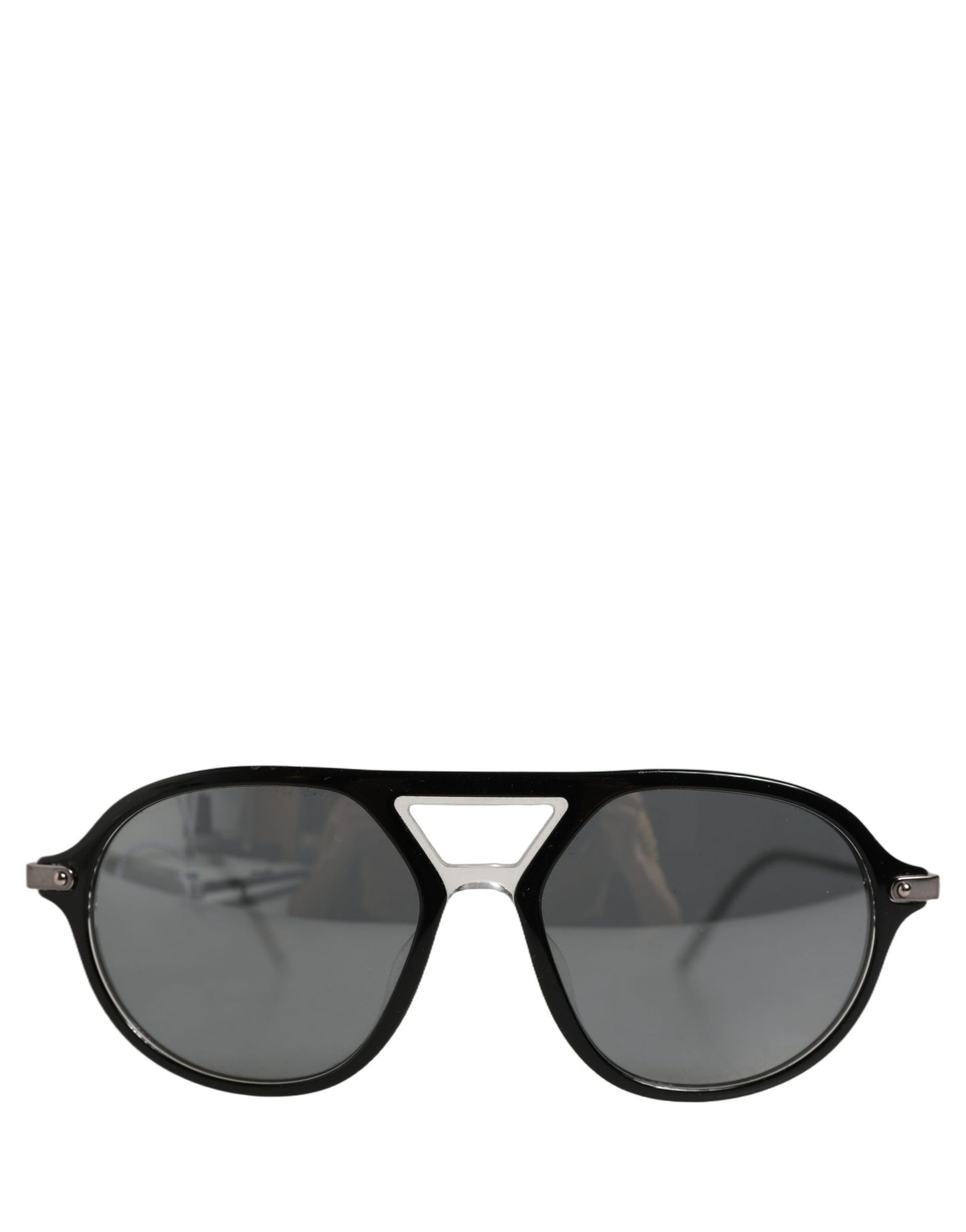 Dolce & Gabbana Black Acetate Frame DG4343F Bridge Detail Sunglasses
