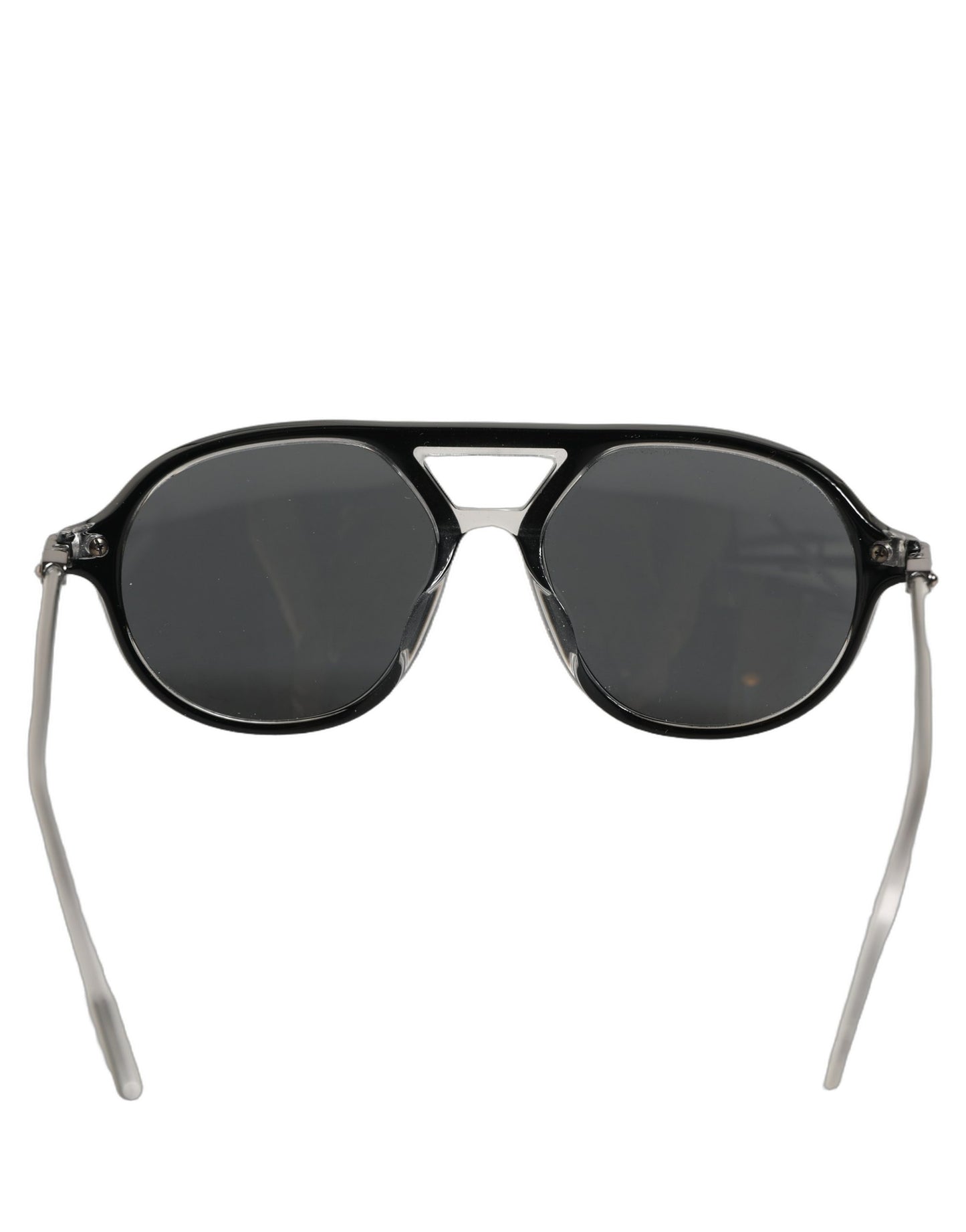 Dolce & Gabbana Black Acetate Frame DG4343F Bridge Detail Sunglasses
