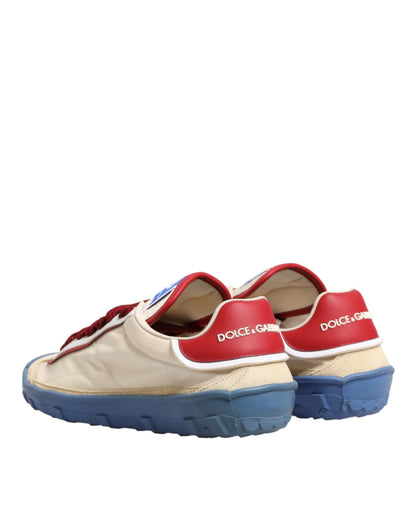 Dolce & Gabbana Multicolor Old Runner Lace-Up Sneakers Shoes