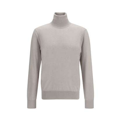 Dolce & Gabbana Beige Cashmere Turtleneck