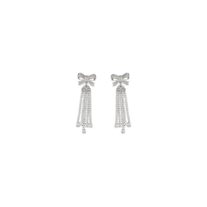 Self-Portrait Silver Brass Earrings