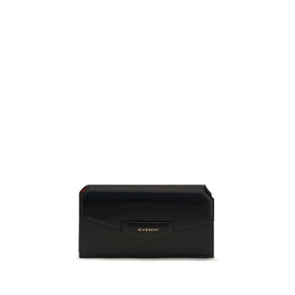 Givenchy Black Calf Leather Bos Taurus Wallet