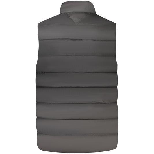 Tommy Hilfiger Black Nylon Men's Vest Jacket