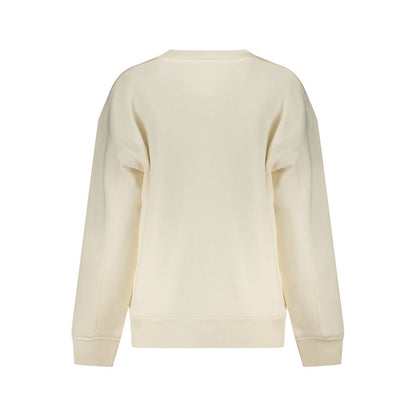 Guess Jeans White Cotton Women Sweatshirt