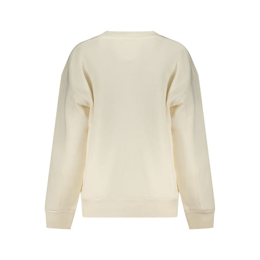 Guess Jeans White Cotton Women Sweatshirt