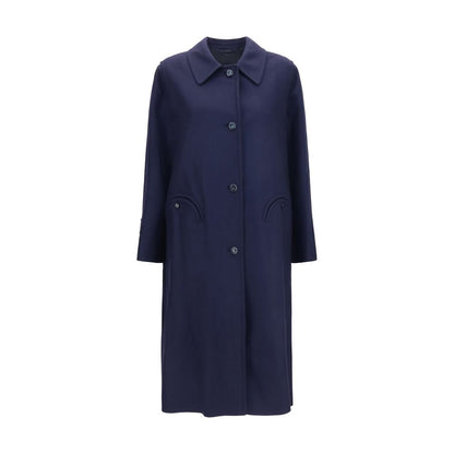 Blazé Milano Blue Wool Oves Aries Coat